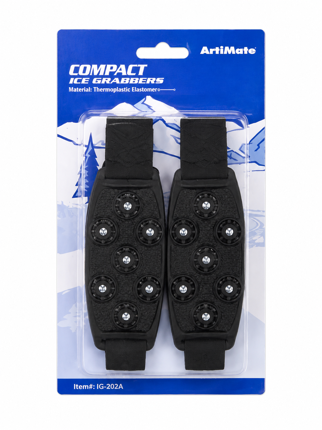 TT360 ArtiMate Compact Ice Grippers Snow Ice Anti Slip Shoe Grips