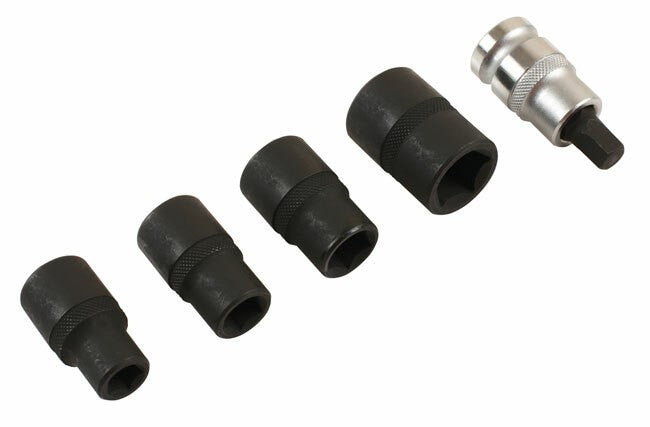 Laser Tools 7811 Pentagon Socket & Bit Set 5pc | Security Fastener Removal