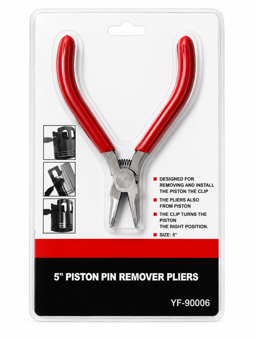 5 Inch Piston Pin Remover Pliers Circlip Removal Tool YF90006 TT117
