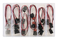 Connect 37551 Japanese Fuel Injector Connector Kit Toyota Honda Nissan 18pc