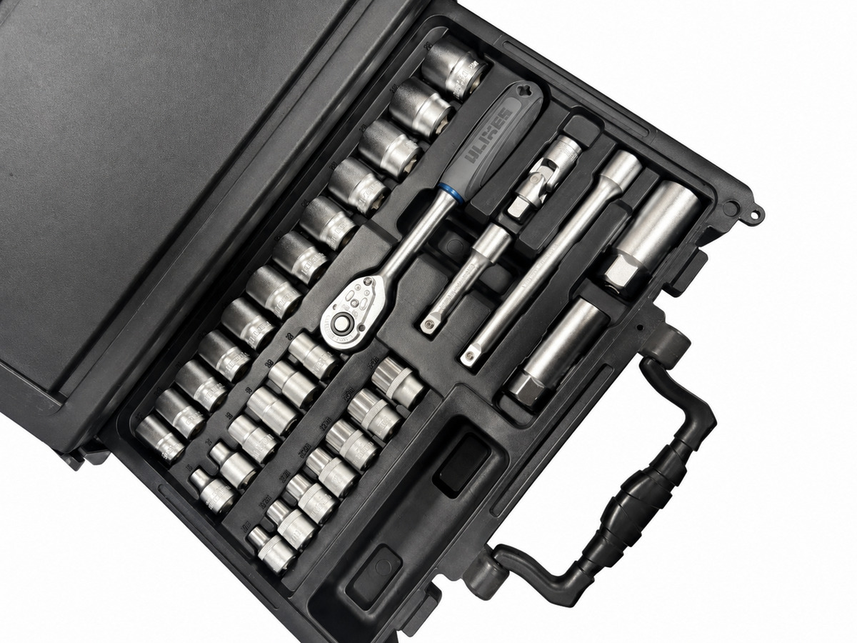 TT639 1/2" Drive Metric Socket Set with Reversible Storage Case