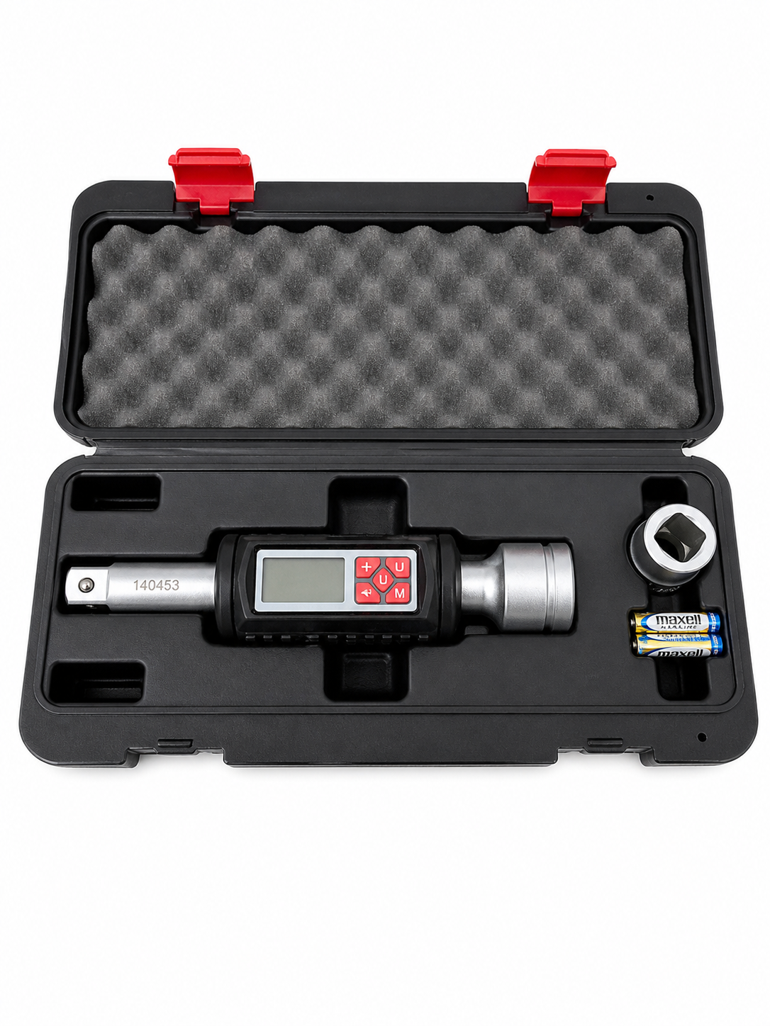 Digital Torque Adapter 1/2" Drive Gauge Nm lb-ft w/ Case TT29