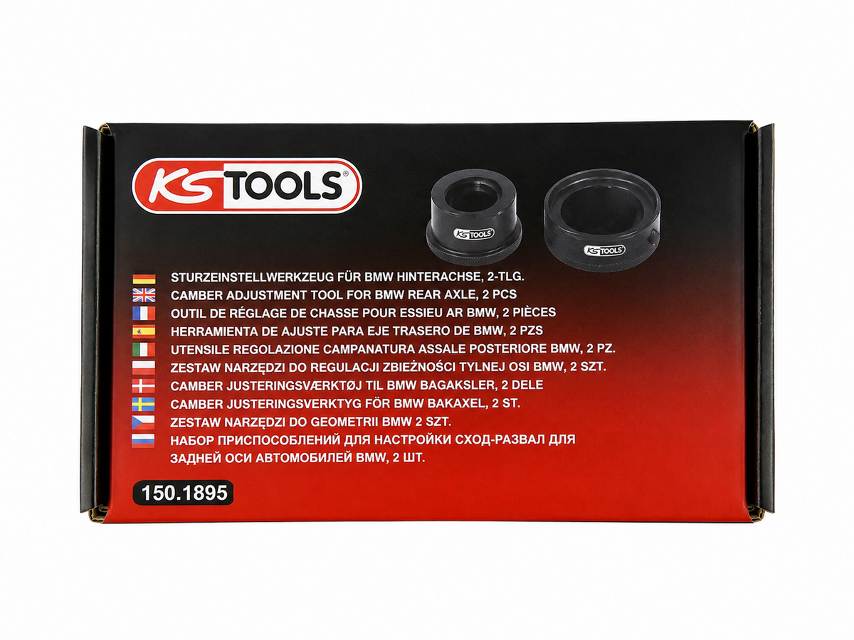 TT189 KS Tools BMW Rear Axle Camber Adjustment Tool Set 150.1895