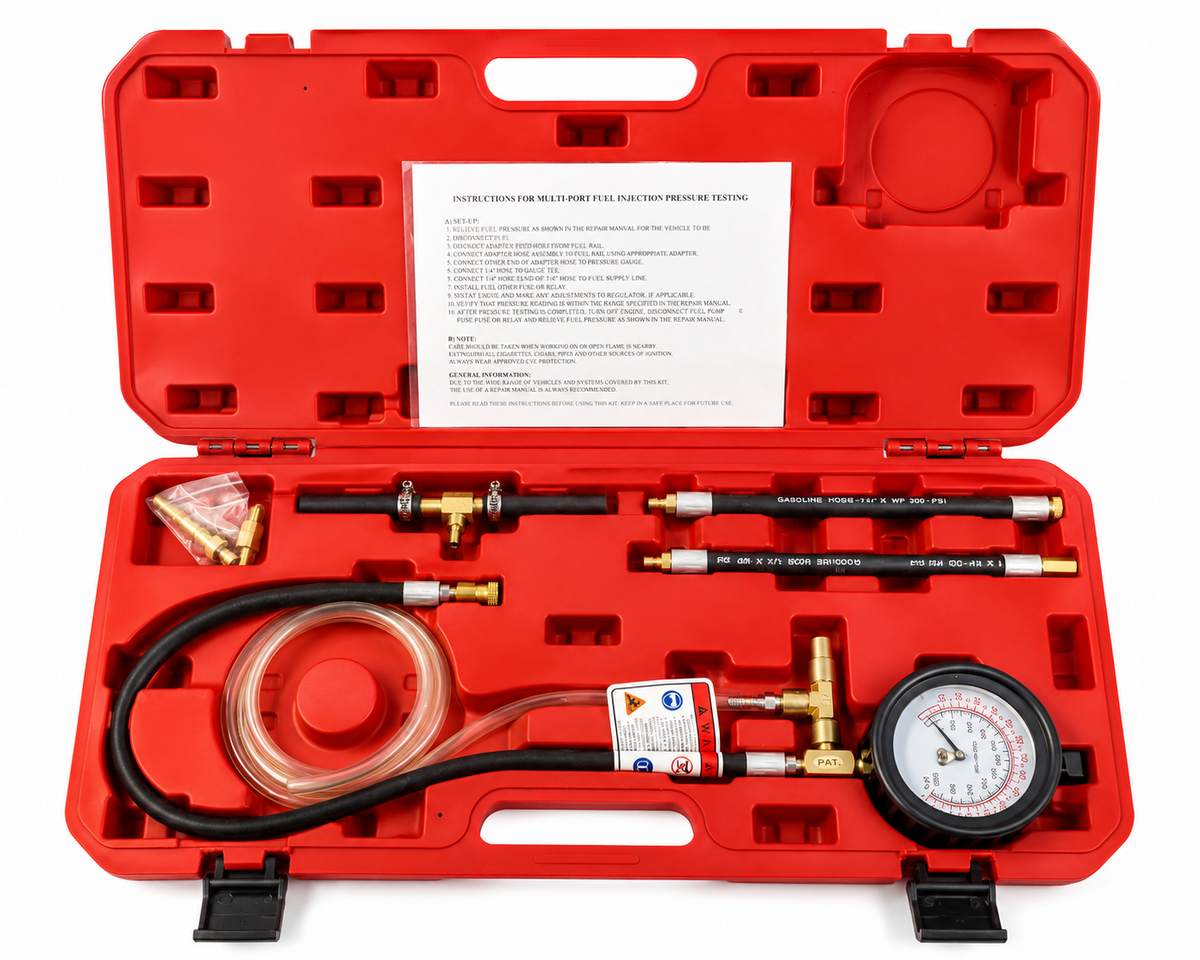 Fuel Injection Pressure Test Kit Petrol Engine Fuel System Diagnostic Set TT282
