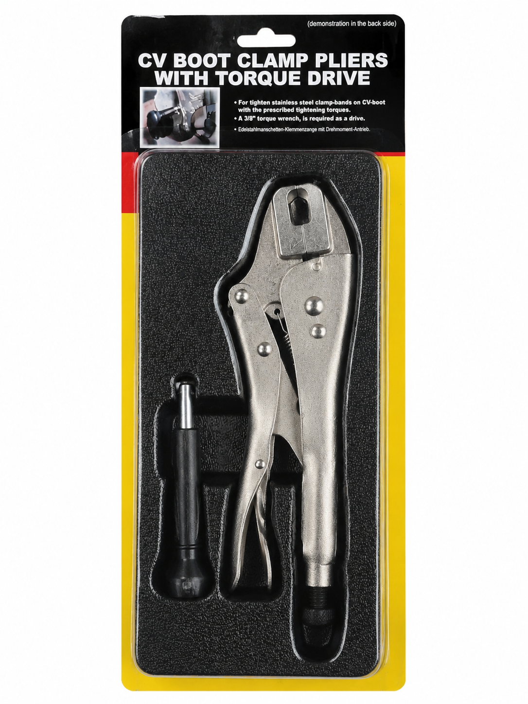 CV Boot Clamp Pliers With Torque Drive 3/8" Drive Tool TT54