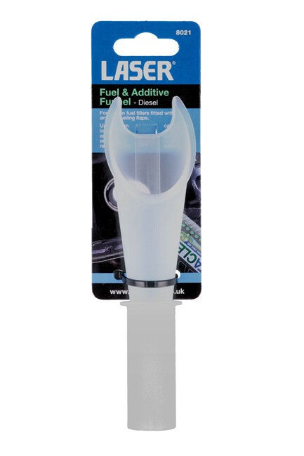 Laser 8021 Diesel Fuel Additive Funnel Anti Misfuelling Flap Long Neck