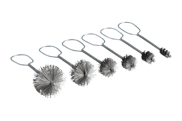 Laser Tools 8476 Hole Cleaning Wire Brush Set 6pc Stainless Steel 153mm