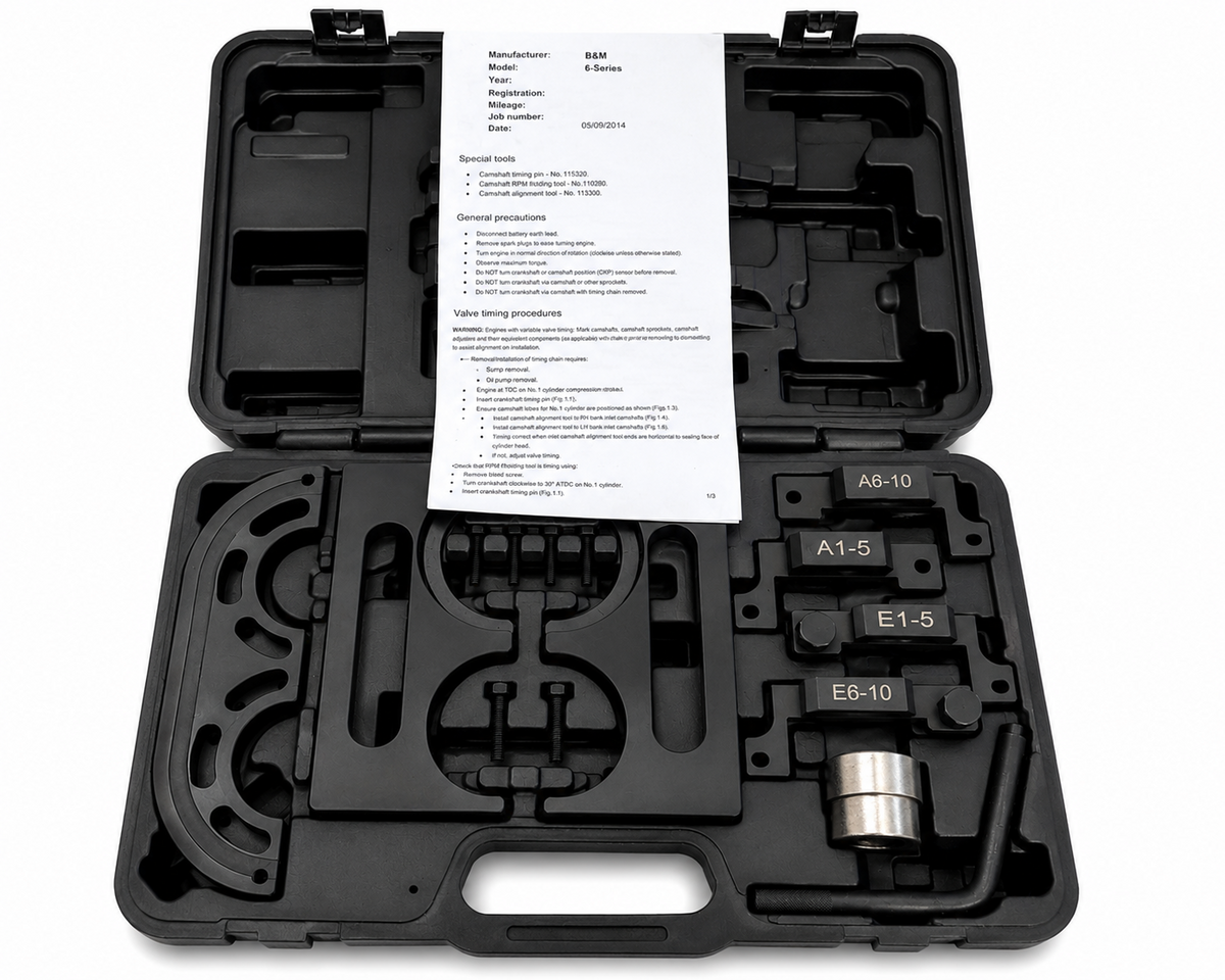 TT350 BMW N63 Engine Timing Tool Kit Camshaft Alignment Locking Set