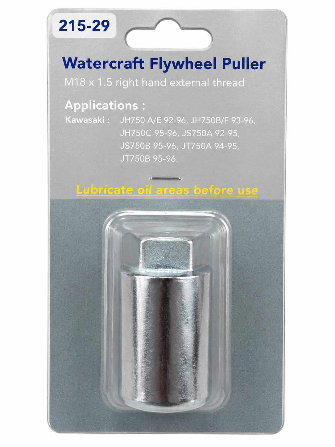 215-29 Watercraft Flywheel Puller M18 x 1.5 RH External Thread TT171