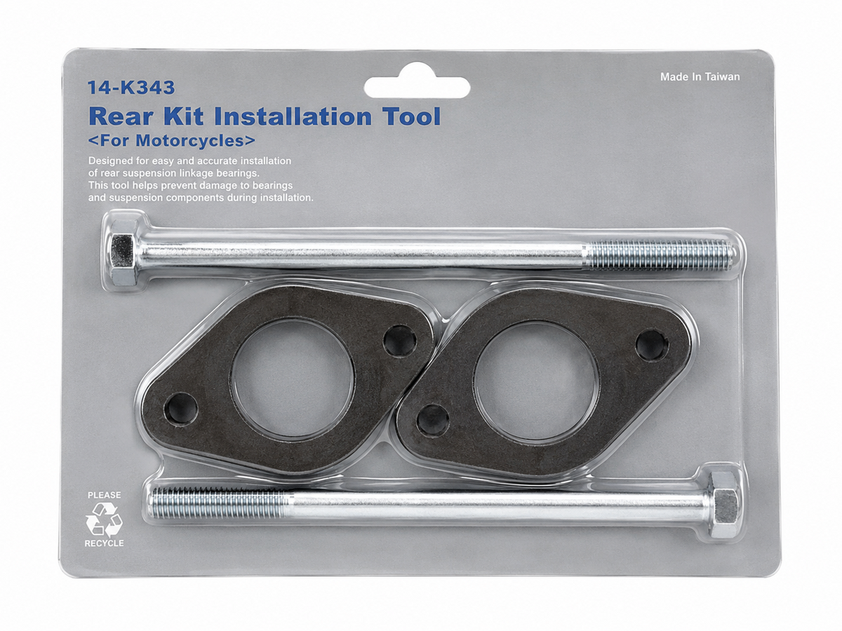 TT430 Motorcycle Rear Suspension Linkage Bearing Installation Tool Kit 14-K343