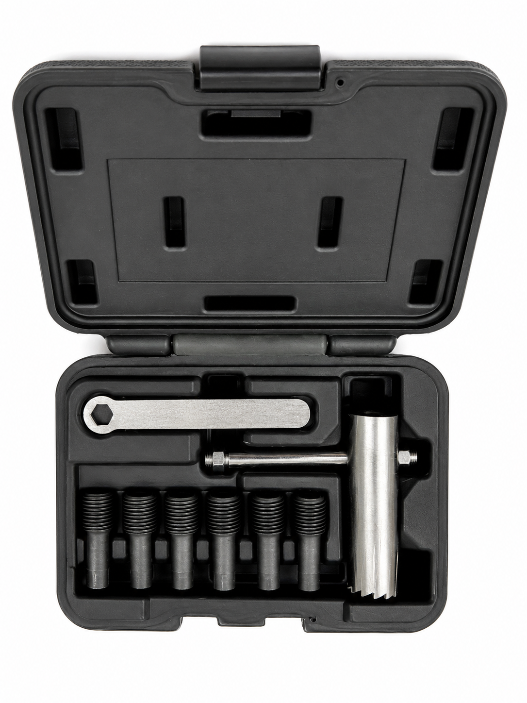 Diesel Injector Seat Cutter Cleaning Reamer Tool Kit Injector Bore Service TT252