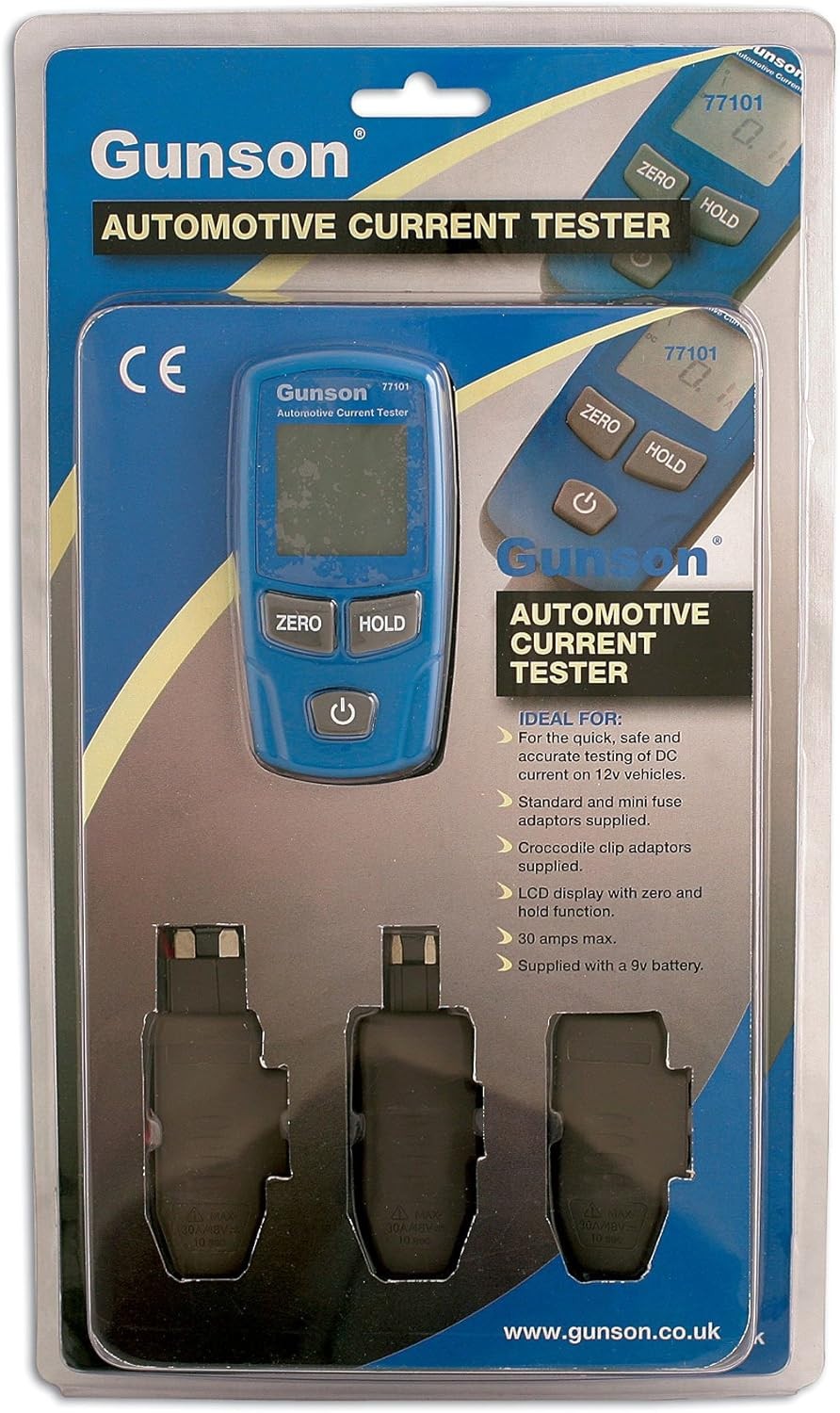 Gunson 77101 Automotive Current Tester 6V 12V 24V Circuit Test Probe