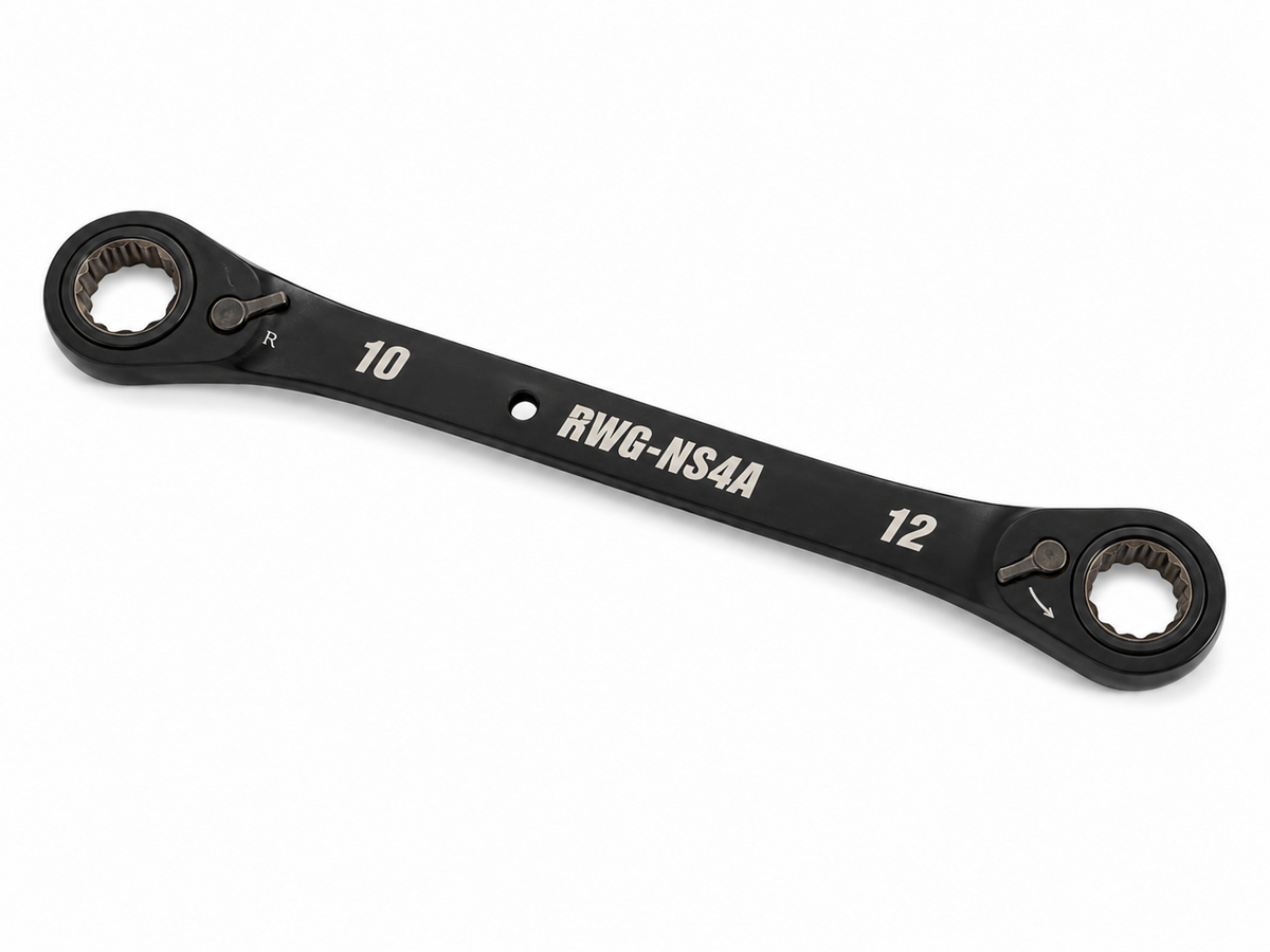 TT231 Reversible Ratchet Ring Spanner 10x12mm Double End Gear Wrench