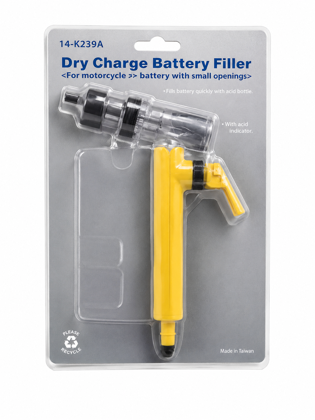 TT603 Dry Charge Battery Filler Electrolyte Acid Filling Tool