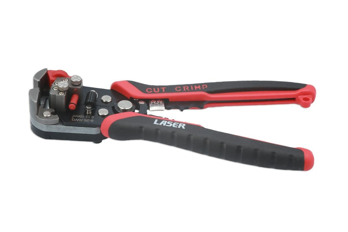 Laser Tools 7729 Automatic Wire Stripper with Voltage Detector – Electrical Tool