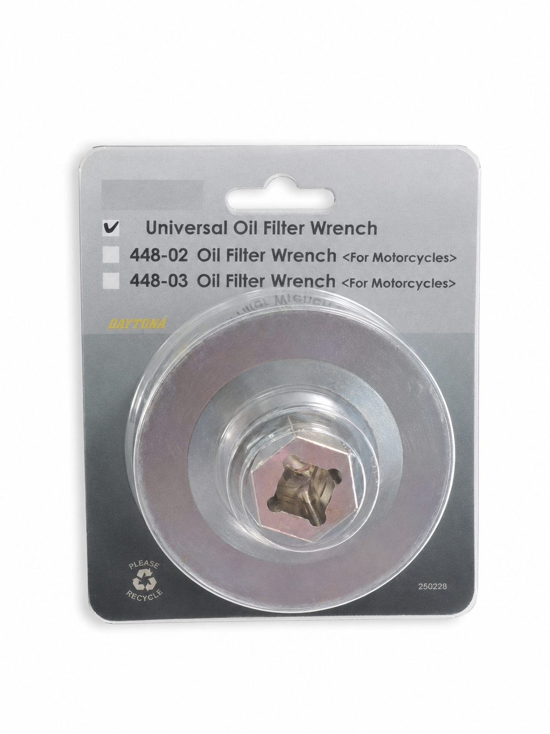 TT618 76mm Oil Filter Wrench for BMW Motorcycles 2009-On Spin-On Filters