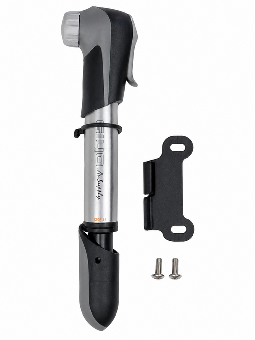 TT831 GIYO GP-06C Aluminium Mini Pump Presta Schrader 120 PSI