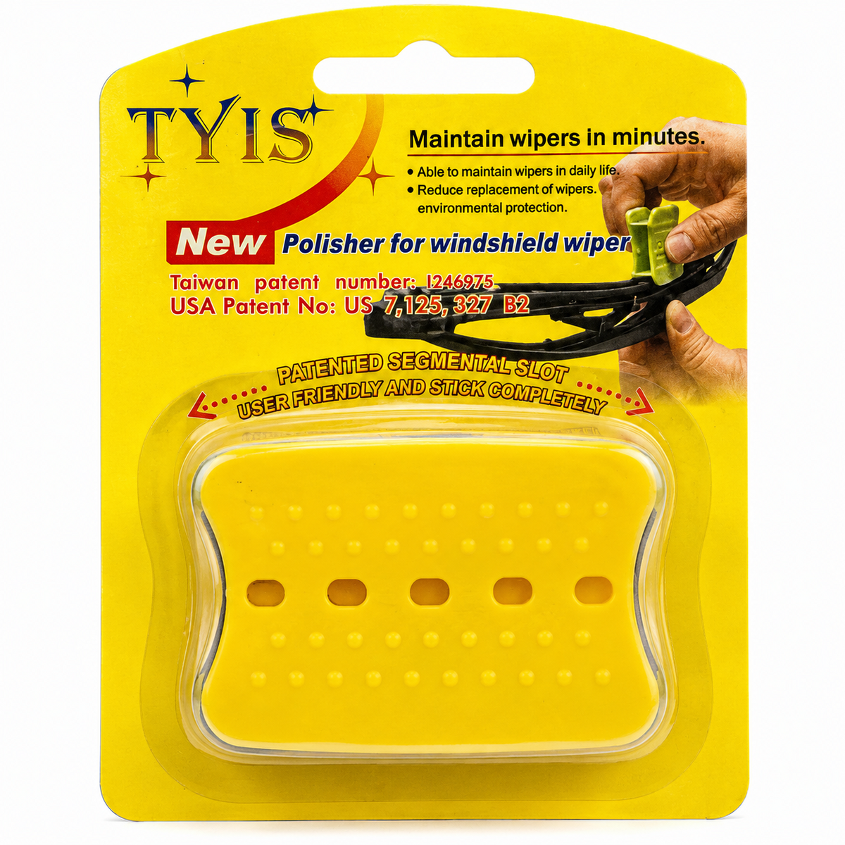 TT346 TYIS Windscreen Wiper Blade Restorer Cleaner Polishing Tool Car Van