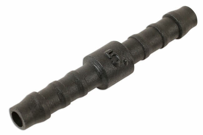 Connect 30810 Plastic Pipe Joiners 6mm ID x 49mm Hose Connectors 10pc