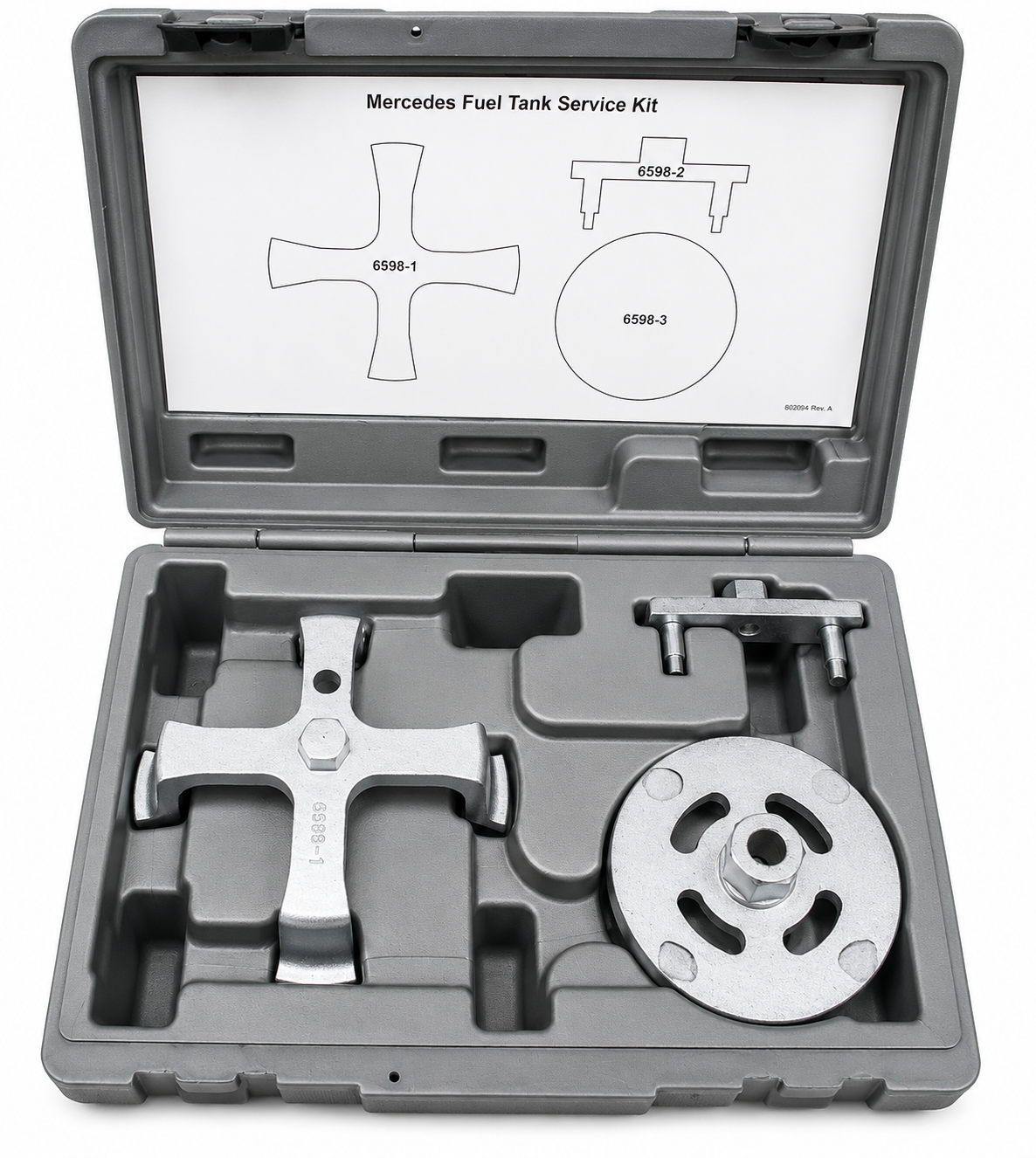 TT785 Mercedes W202 W210 Fuel Tank Lid Pump Sender Cup Service Tool Kit