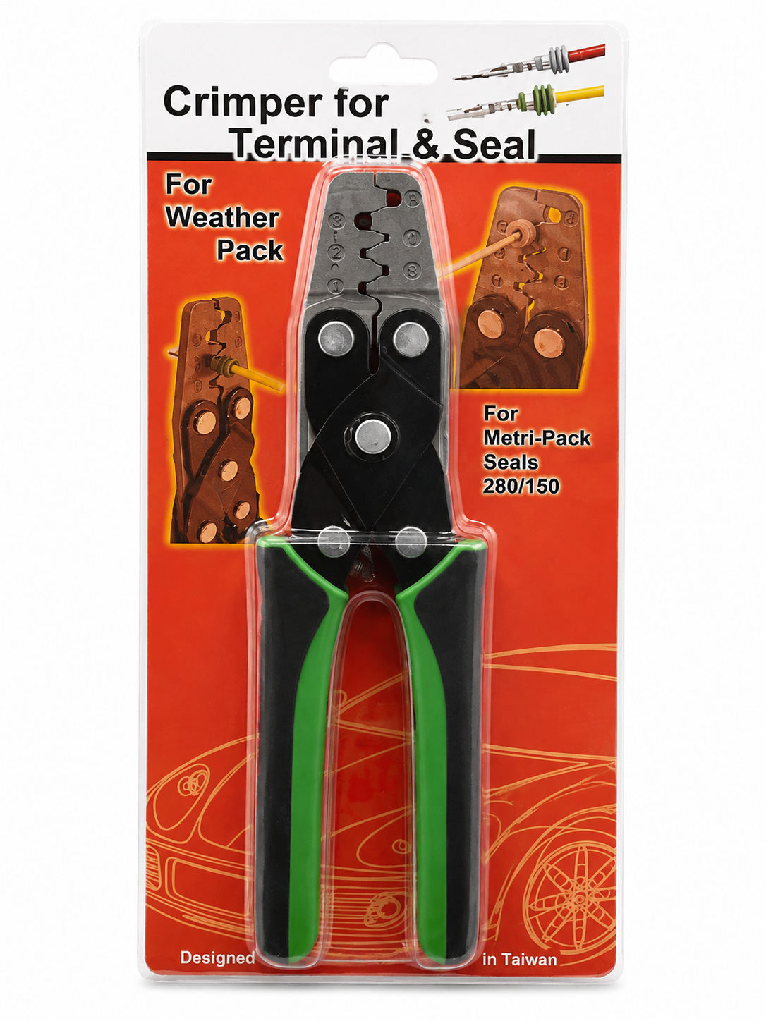 TT888 Weather Pack Metri-Pack 150 280 Terminal & Seal Crimping Pliers