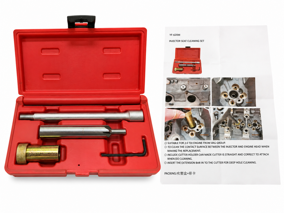 TT929 VAG 2.0 TDI Injector Seat Cleaning Set Diesel Reamer Tool