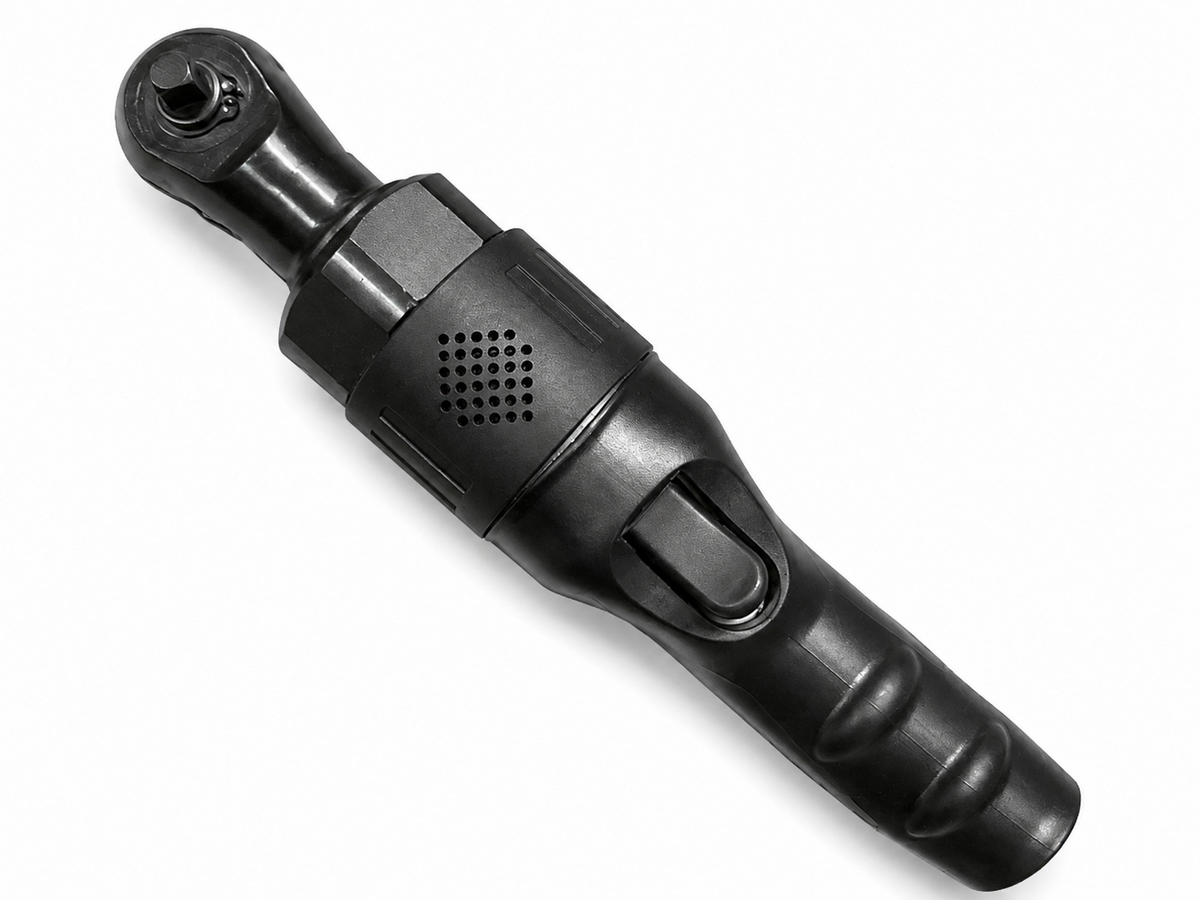 TT755 1/4in Drive Pneumatic Air Ratchet Wrench Compact Right Angle Tool
