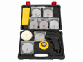 TT752 3in Pneumatic Air Sander Polisher Kit 60 Sanding Discs Case